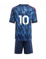 Arsenal Eberechi Eze #10 Venkovní dres pro děti 2025-26 Krátký Rukáv (+ trenýrky)